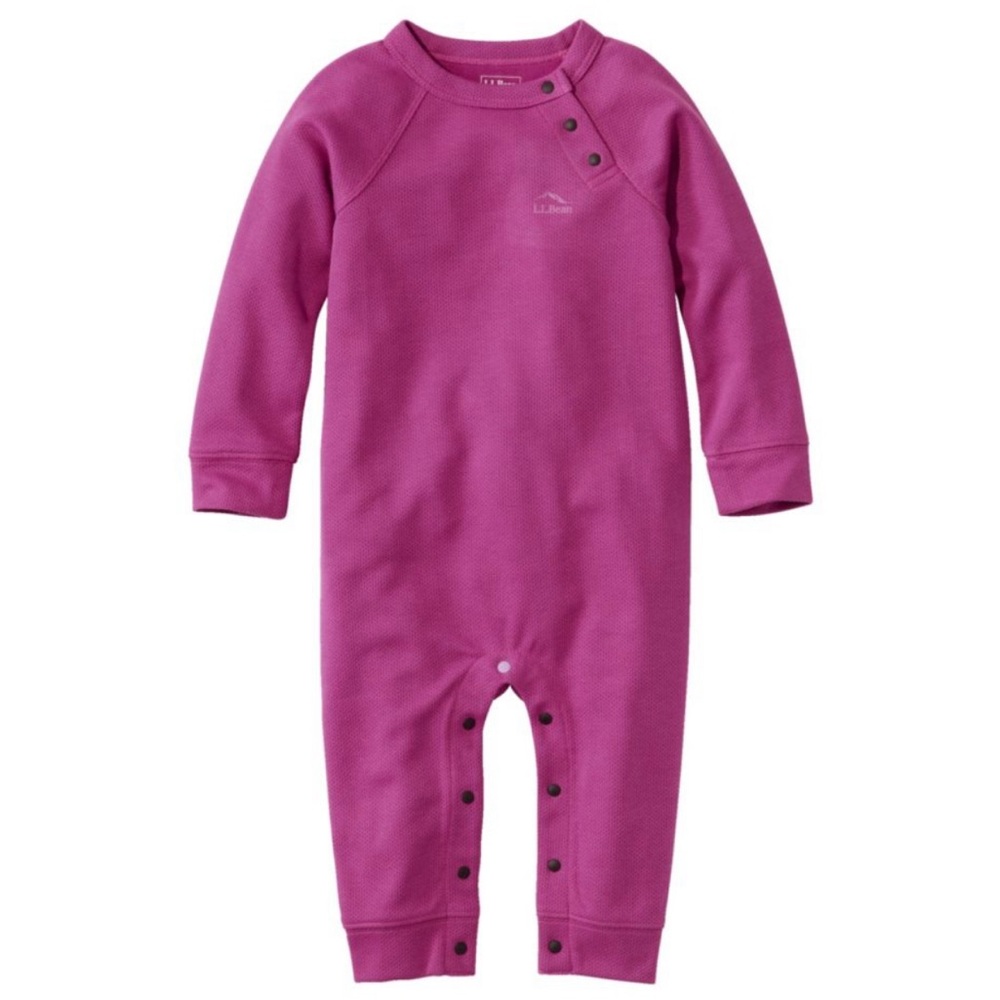 Infants' Wicked Warm Underwear, One-Piece pink berry 6-12 months
